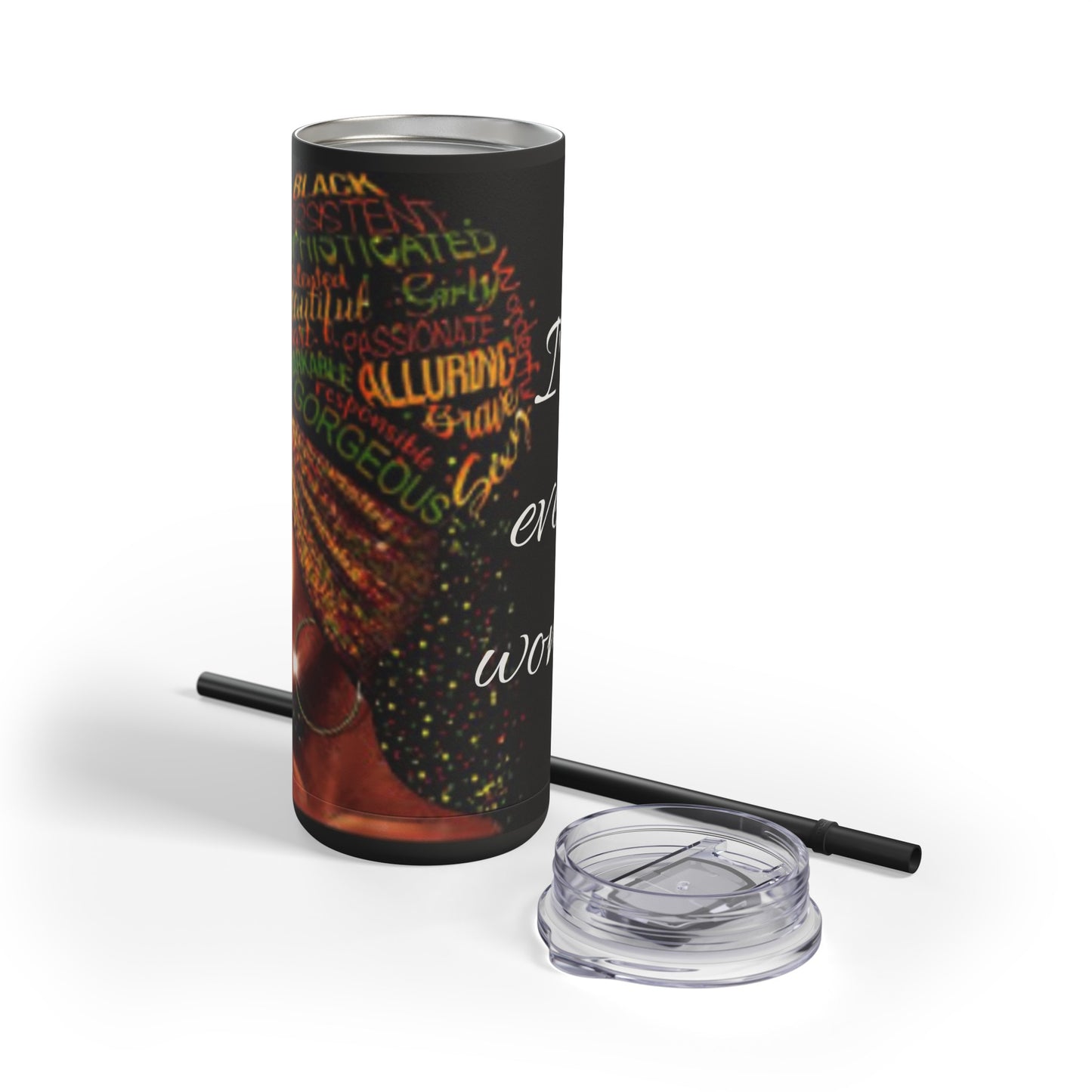 "I'm Every Woman" Maars Maker Skinny Matte Tumbler, 20oz