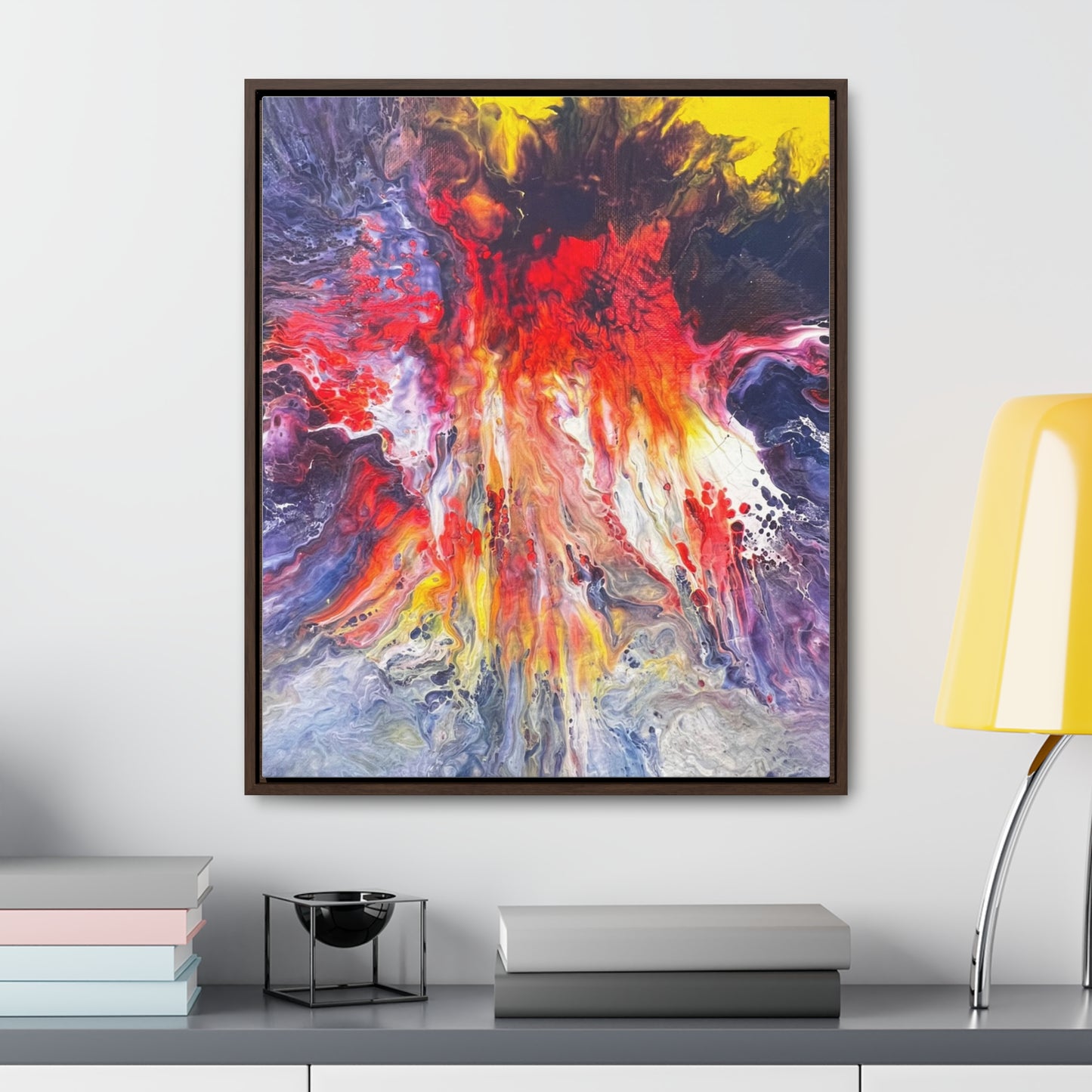 "Phoenix" Gallery Canvas Wraps, Vertical Frame