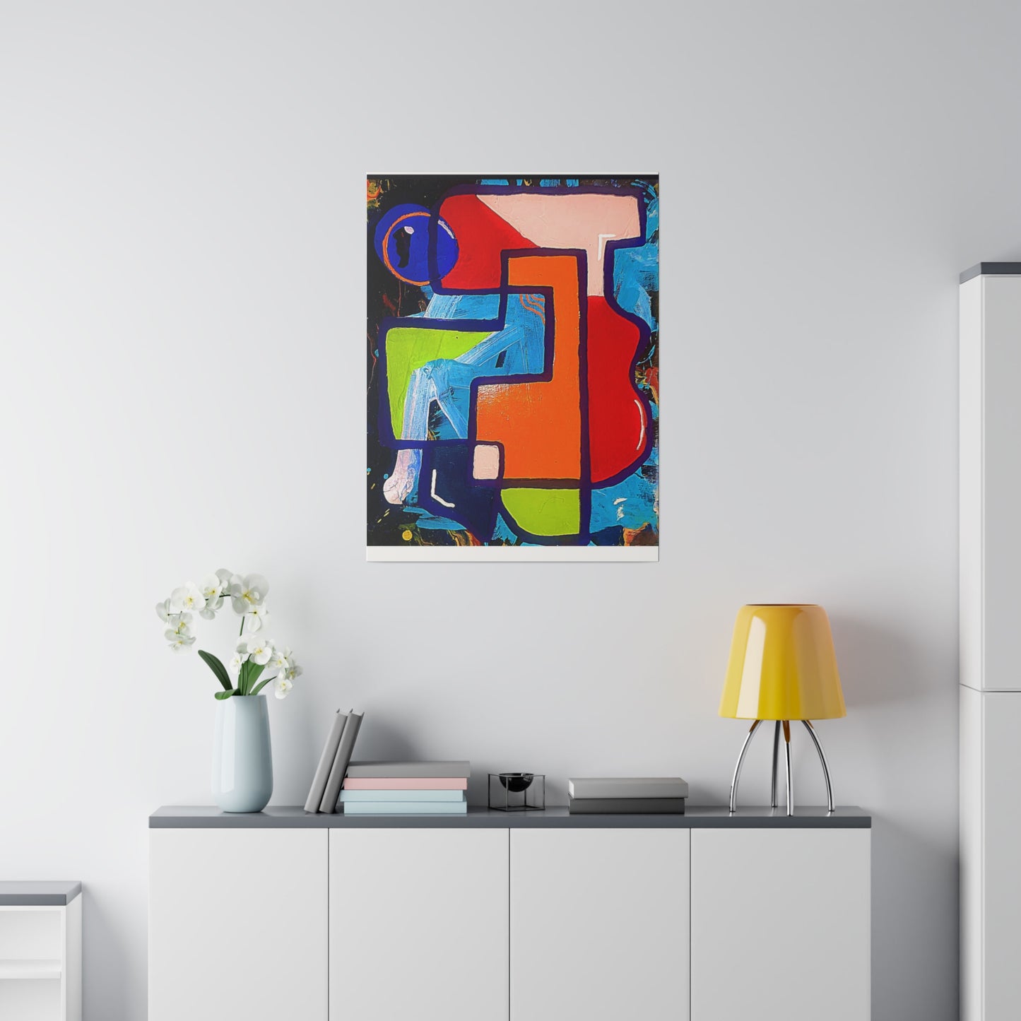 "Madd Hatter" Matte Canvas, Stretched, 0.75"
