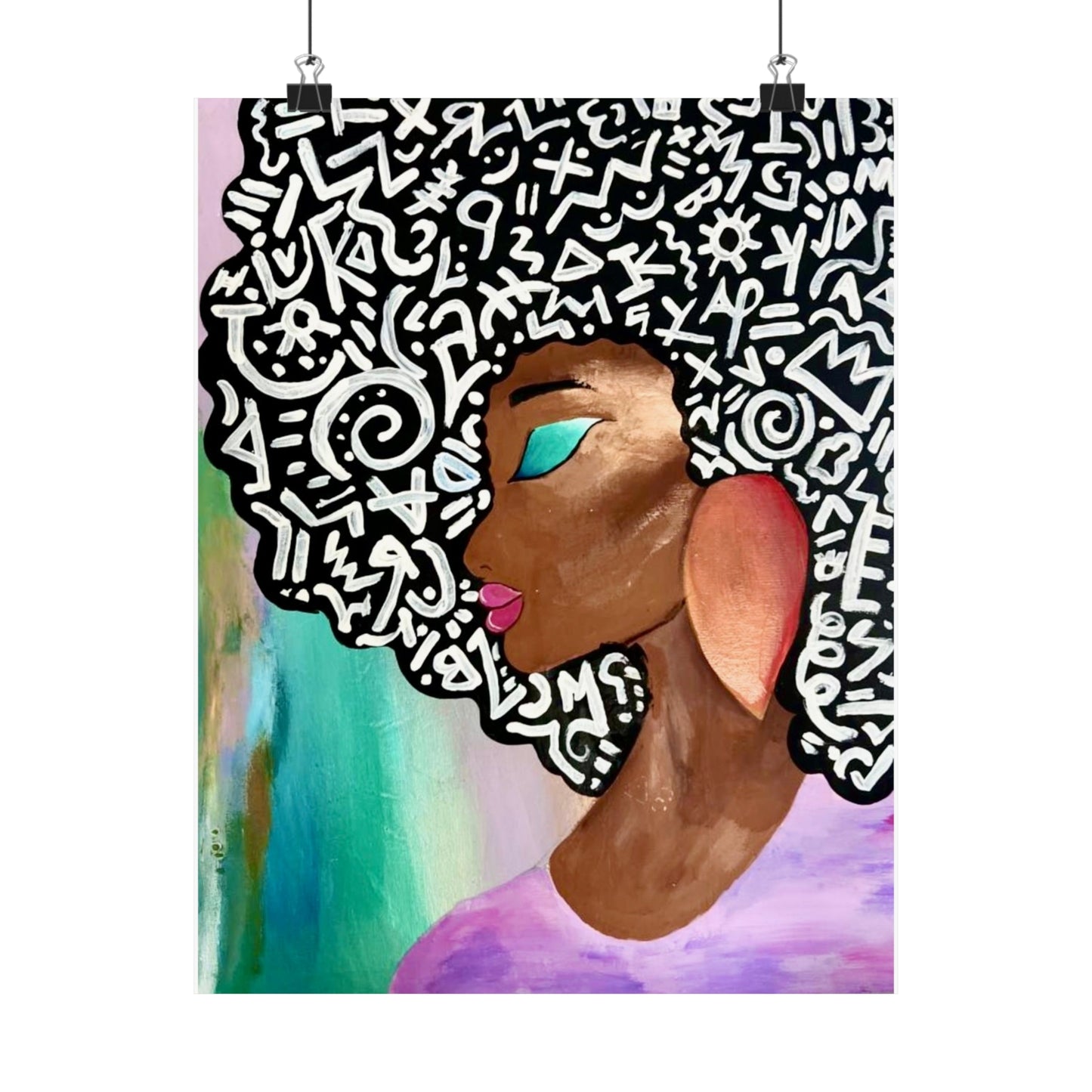 "The Lord is my Strength" Matte Vertical Posters