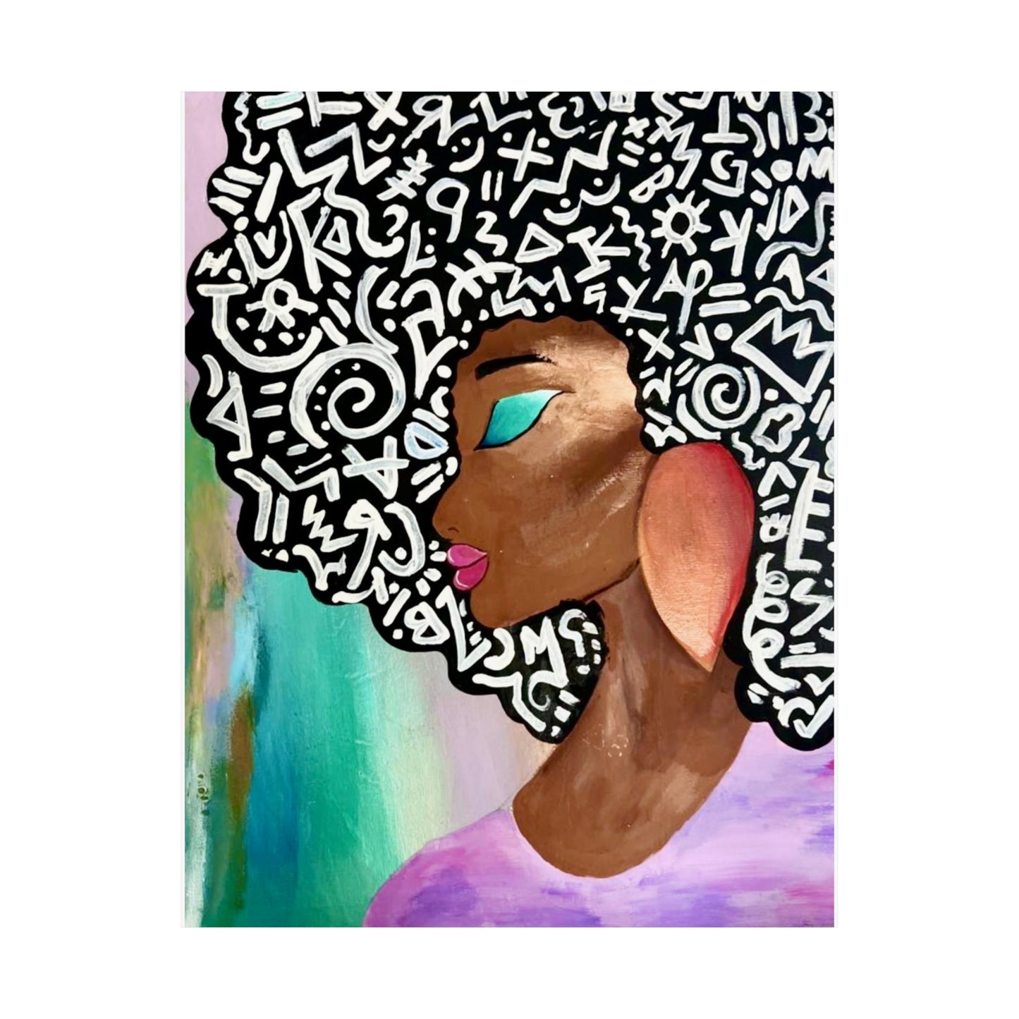 "The Lord is my Strength" Matte Vertical Posters