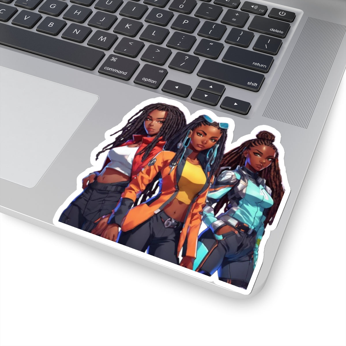 "The Melanin Dream Team" Kiss-Cut Sticker