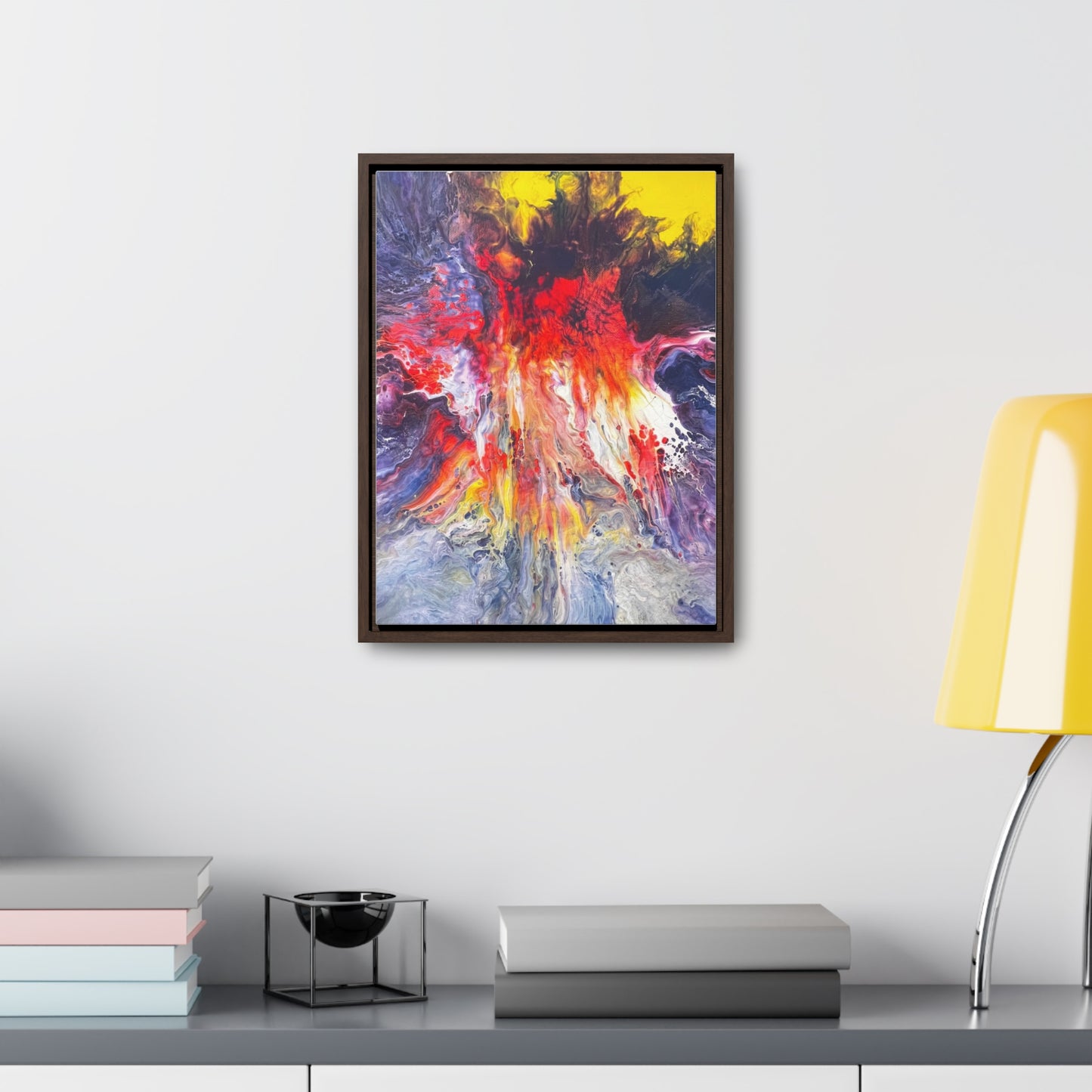 "Phoenix" Gallery Canvas Wraps, Vertical Frame