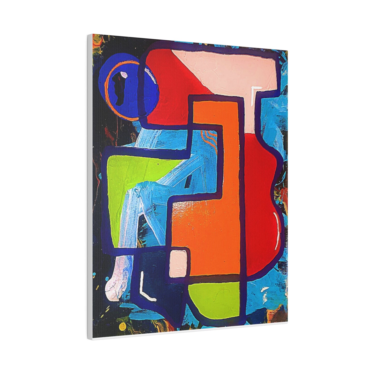 "Madd Hatter" Matte Canvas, Stretched, 0.75"