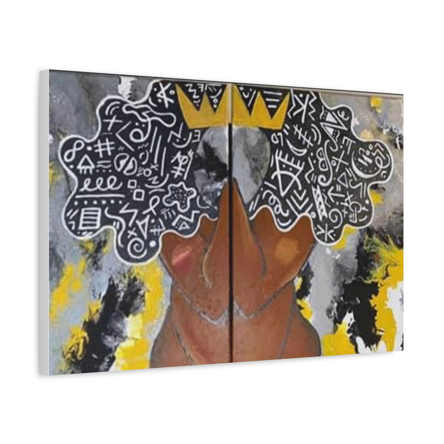 "Queen" Matte Canvas, Stretched, 1.25"