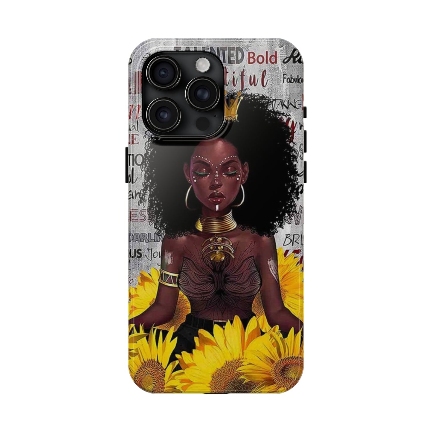 "I am more than enough" Tough Phone Cases