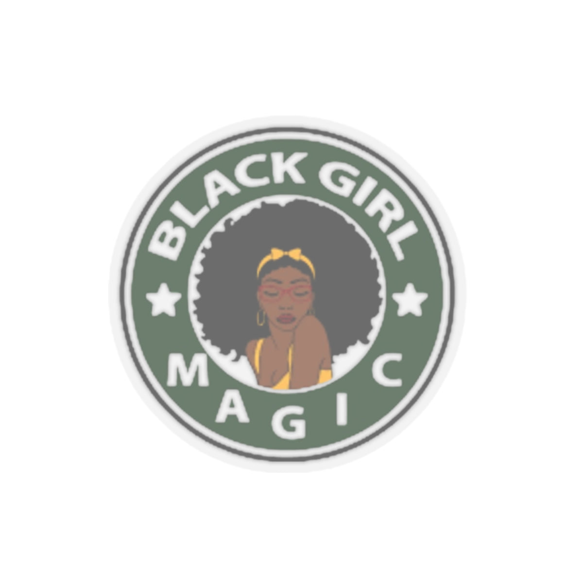 "BGM" Kiss-Cut Sticker