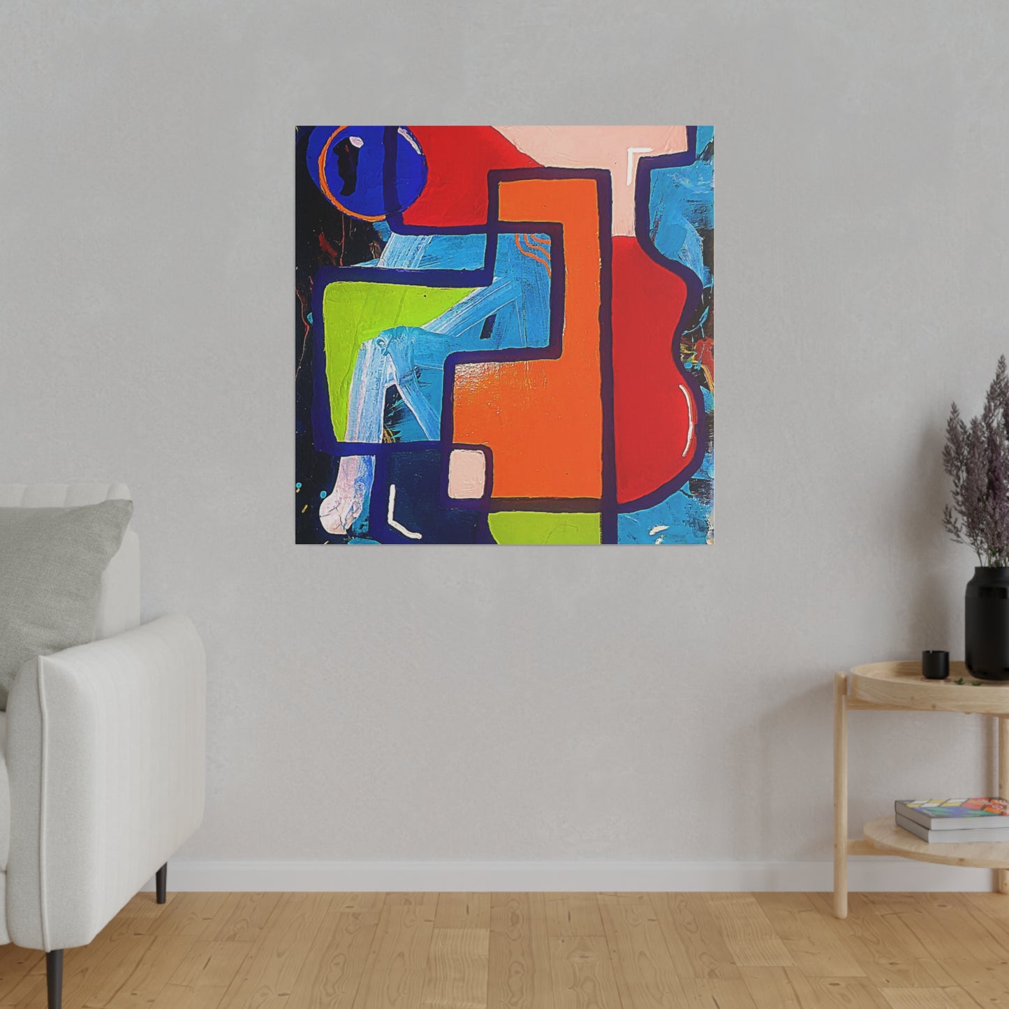 "Madd Hatter" Matte Canvas, Stretched, 0.75"