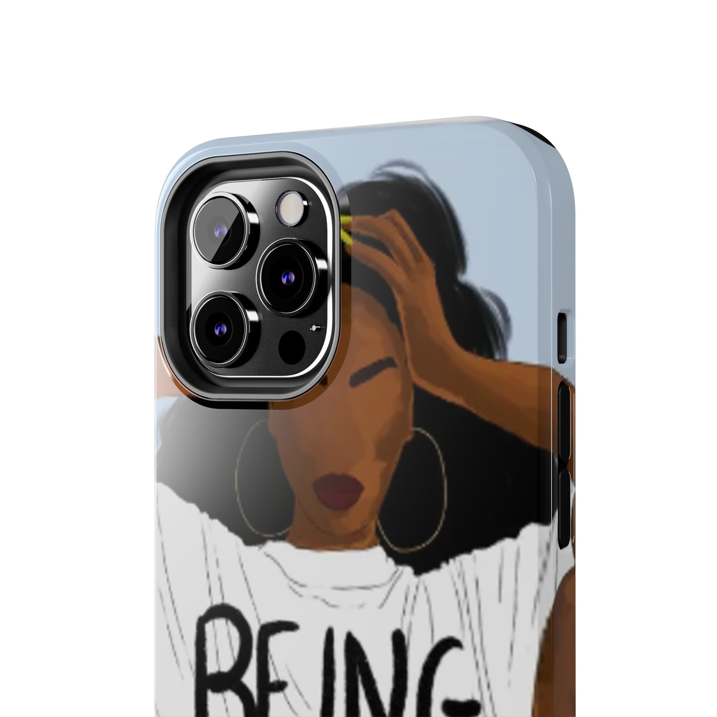 "Being Black" Tough Phone Cases