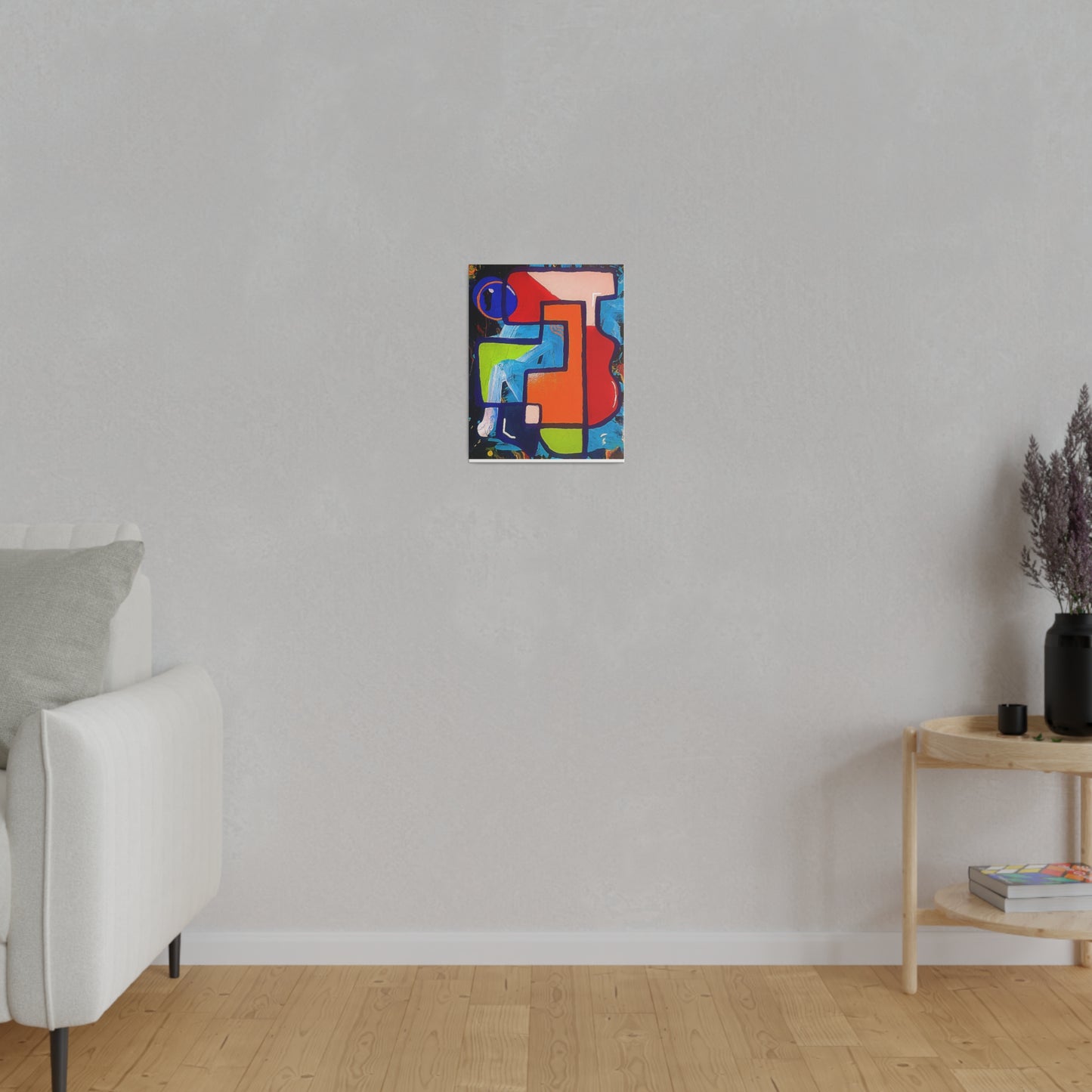 "Madd Hatter" Matte Canvas, Stretched, 0.75"