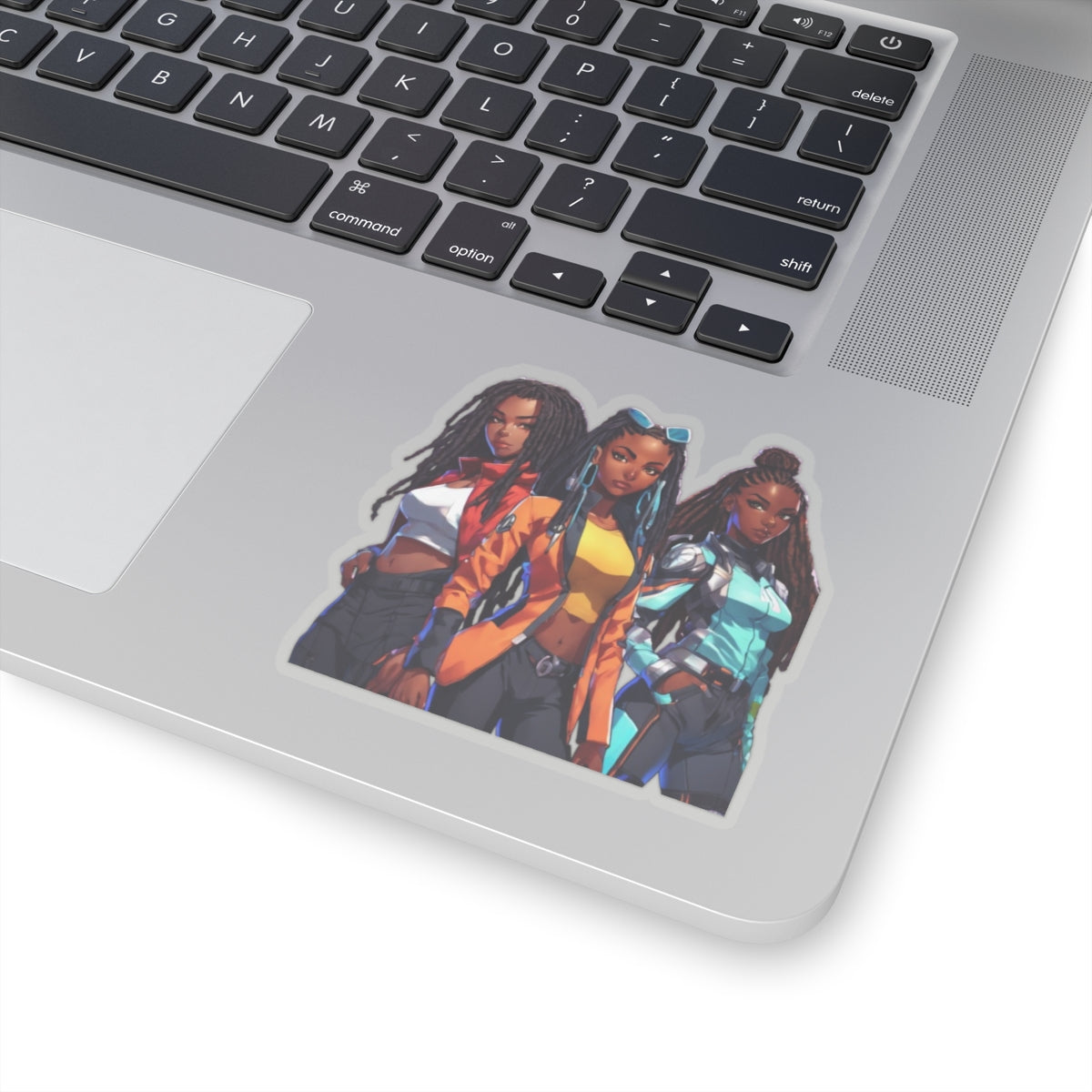 "The Melanin Dream Team" Kiss-Cut Sticker