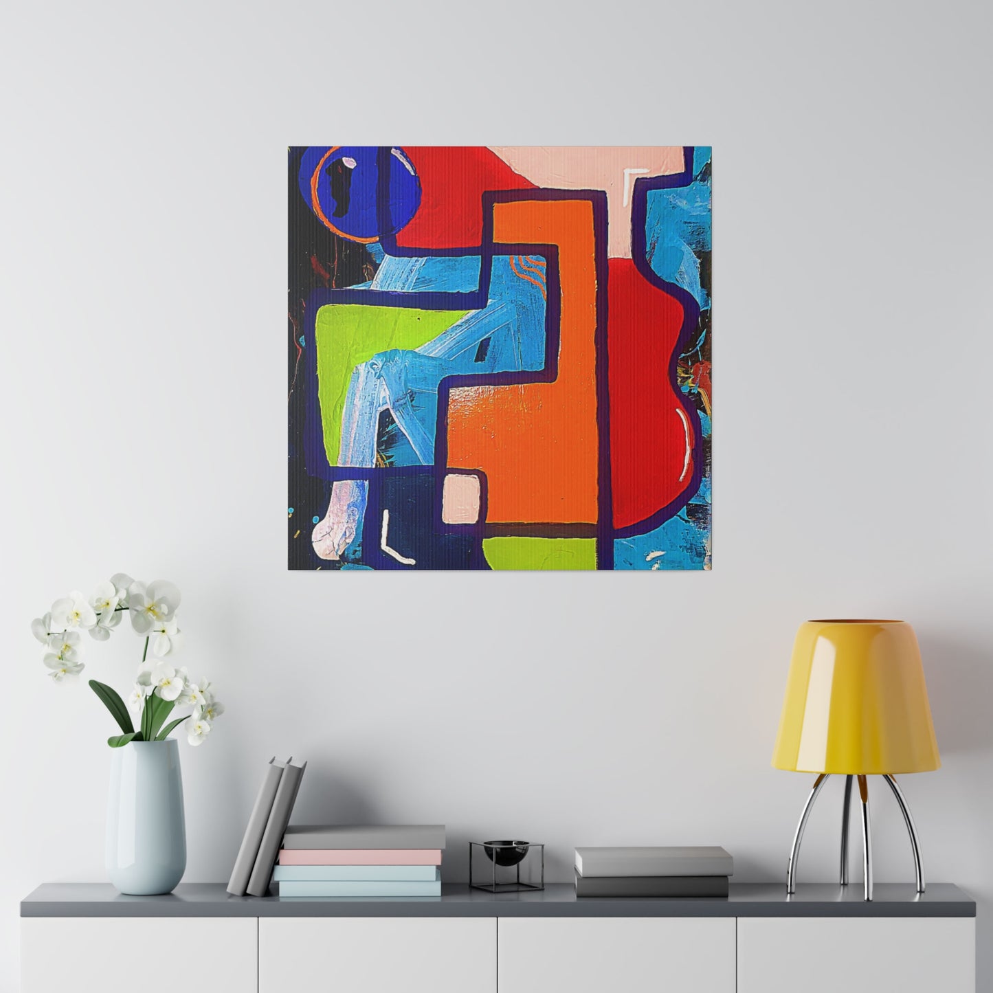 "Madd Hatter" Matte Canvas, Stretched, 0.75"
