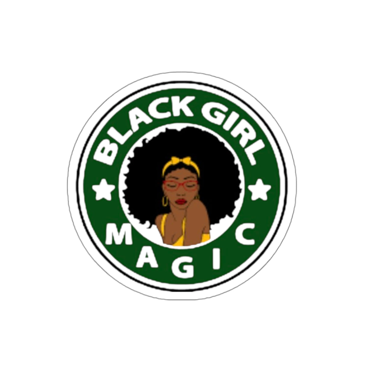 "BGM" Kiss-Cut Sticker