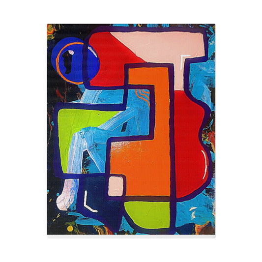 "Madd Hatter" Matte Canvas, Stretched, 0.75"
