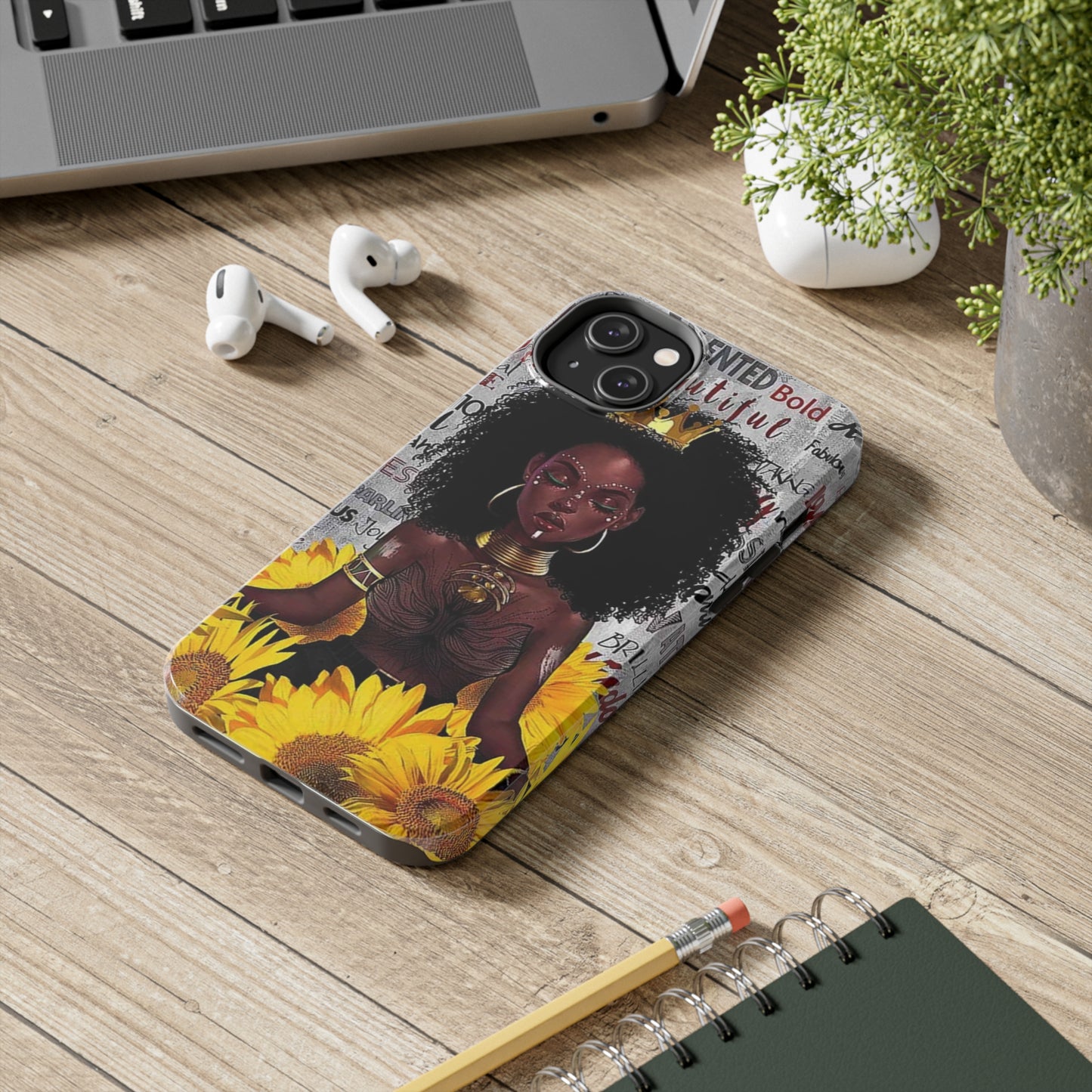 "I am more than enough" Tough Phone Cases