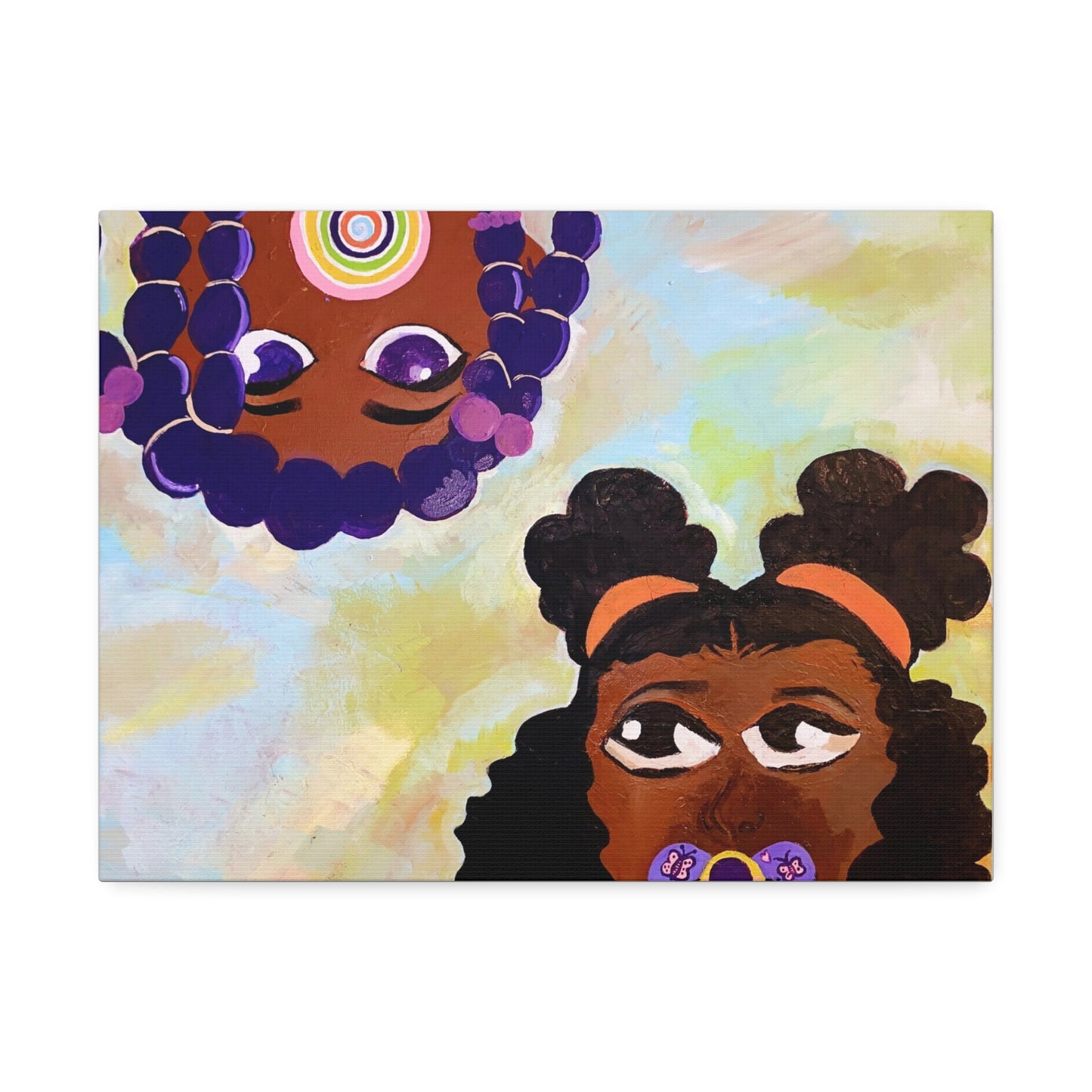 "My sister's keeper" Canvas Stretched, 1.5''