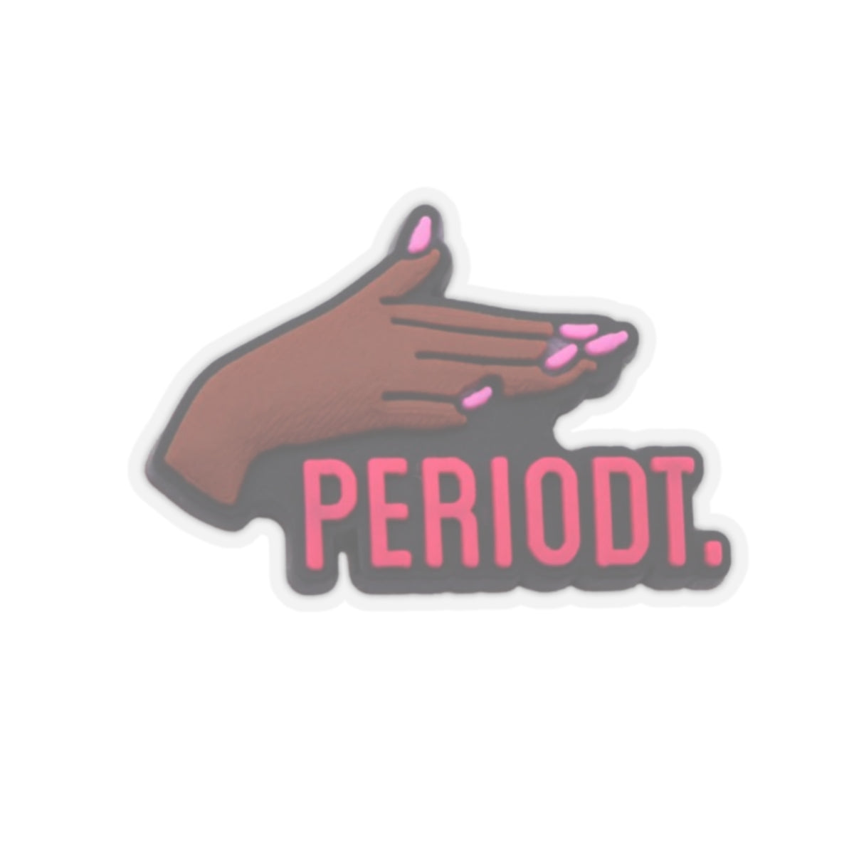 "Periodt" Kiss-Cut Sticker