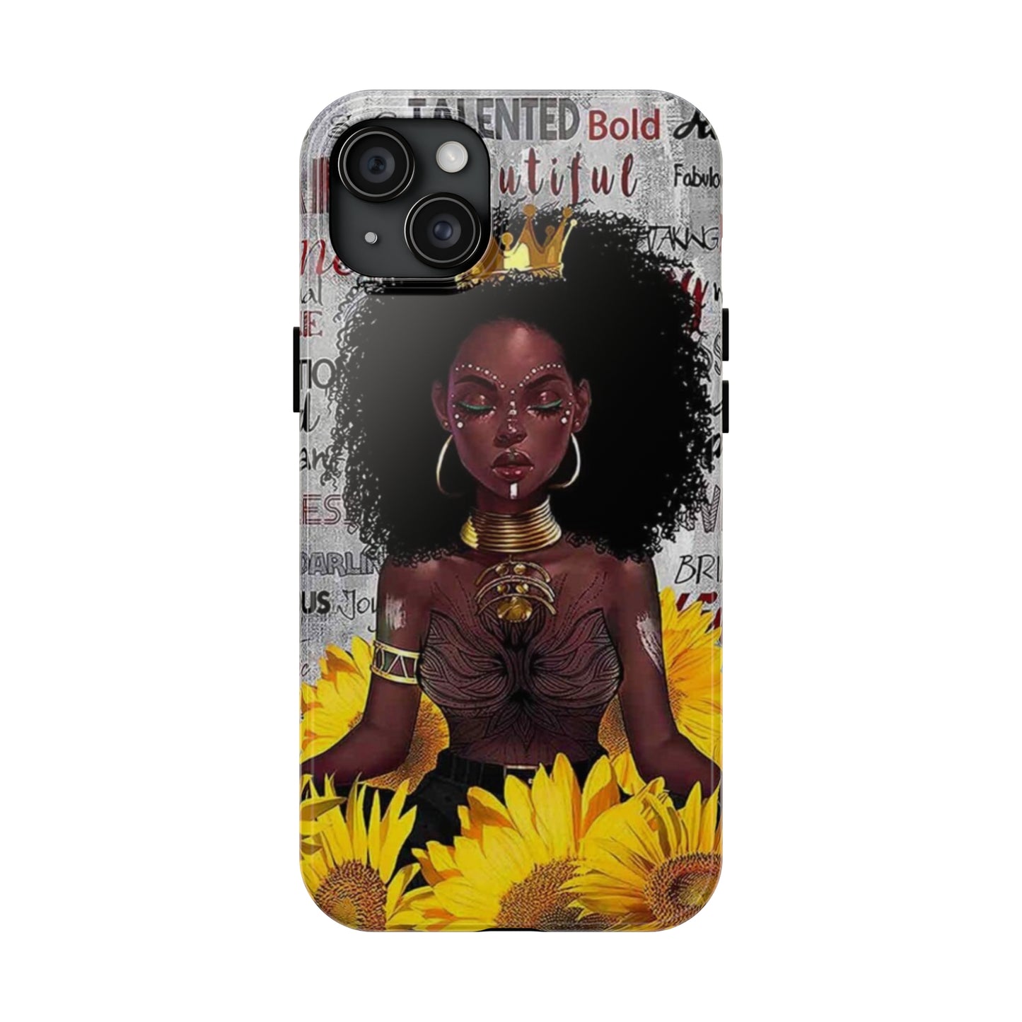 "I am more than enough" Tough Phone Cases