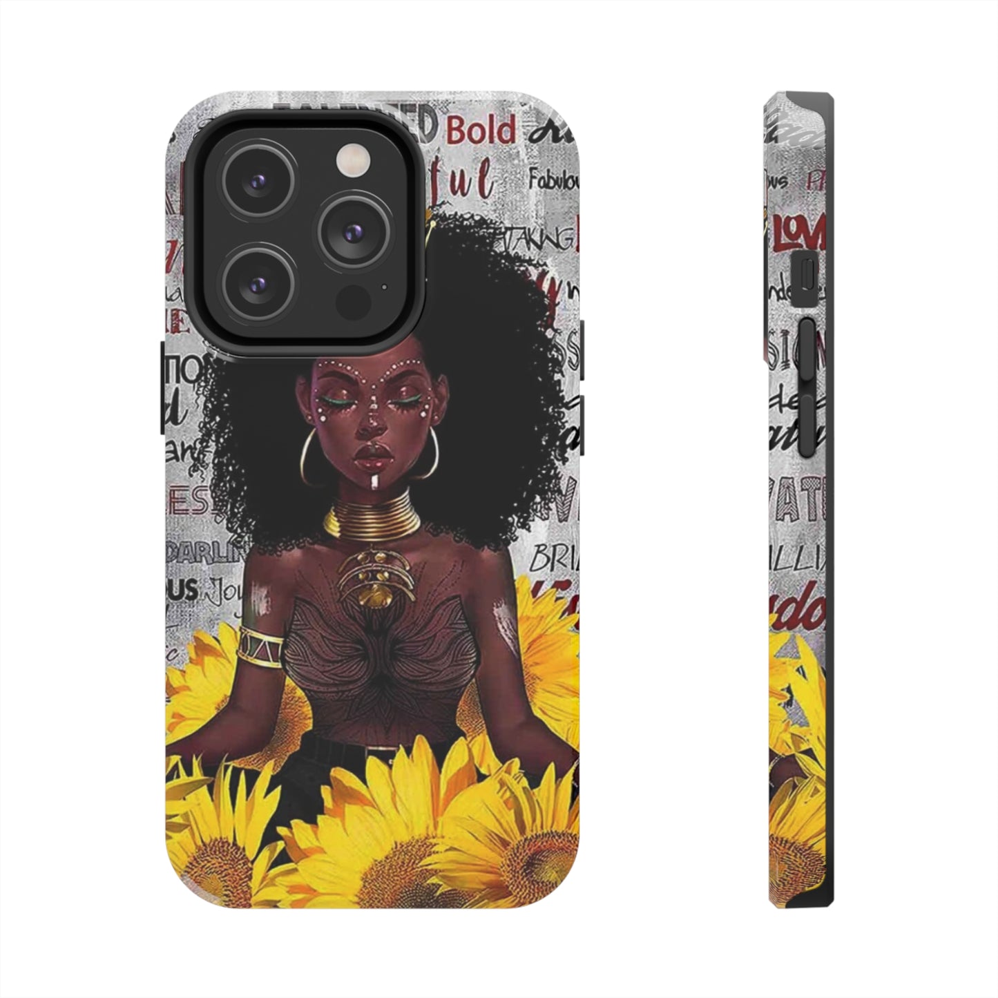 "I am more than enough" Tough Phone Cases