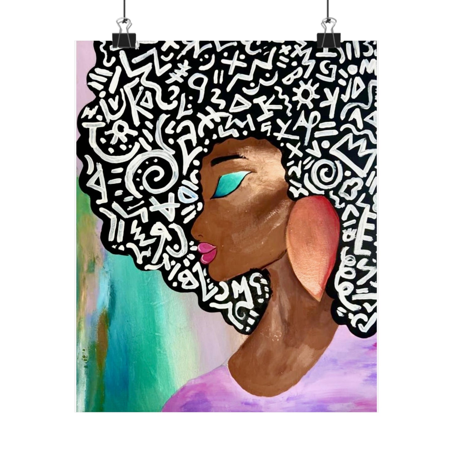 "The Lord is my Strength" Matte Vertical Posters